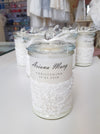 personalised candle jars godparent gift bomboniere