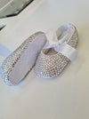 crystal baby shoes
