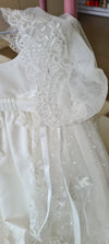 christening baptism lace gown dress