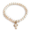 communion bracelet with cross
