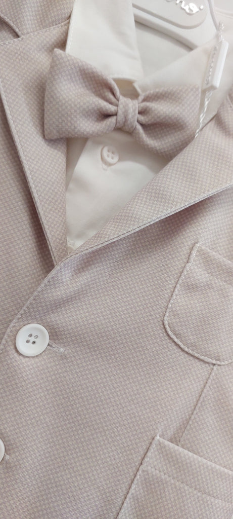 boys european jacket suit italian tan colour