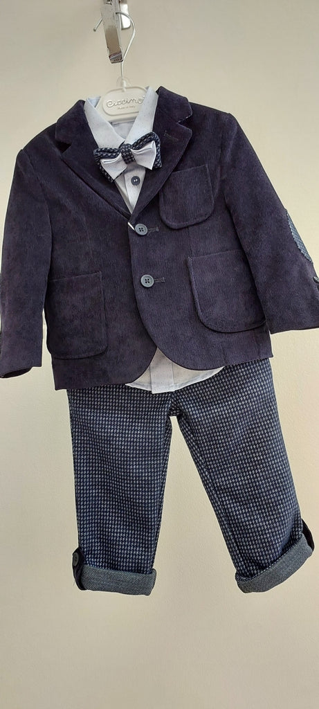 boys european jacket suit italian navy colour