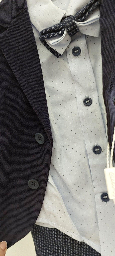 boys european jacket suit italian navy colour