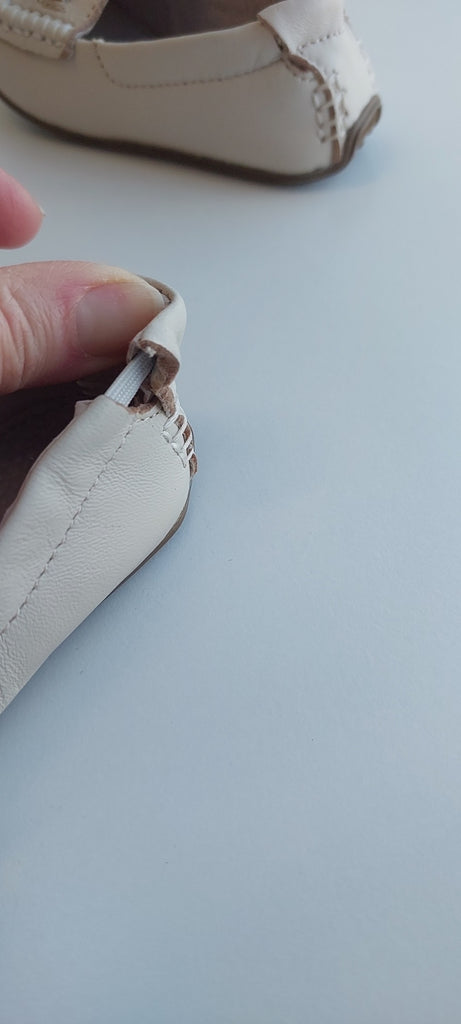 boys leather loafers christening baptism