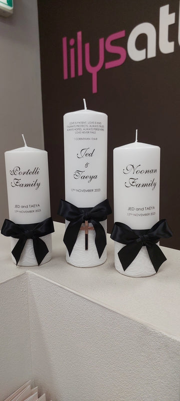 wedding candles. catholic wedding candles, unity set, wedding unity candle set, unity wedding candles