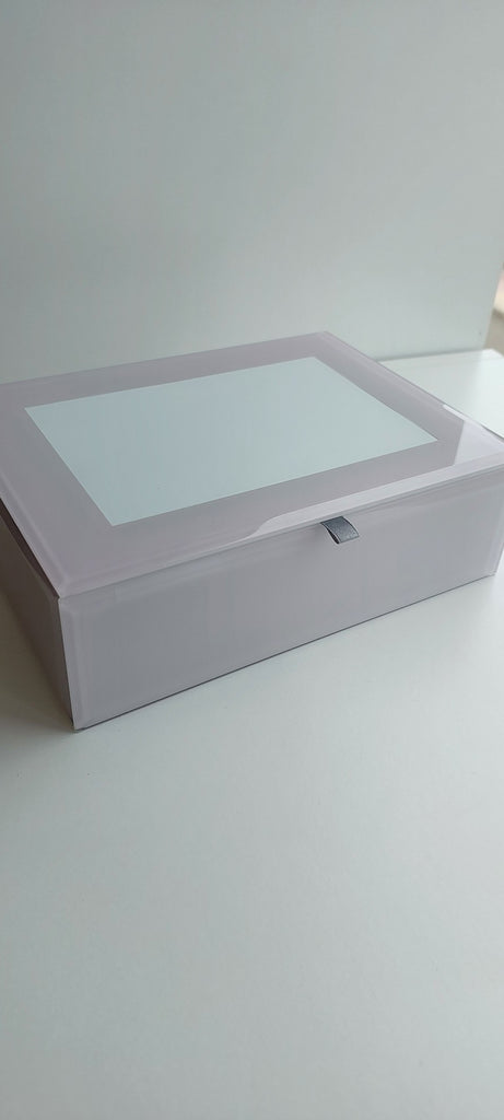glass keepsake frame box