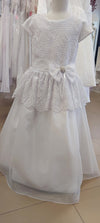 communion dress lace tulle first holy communion