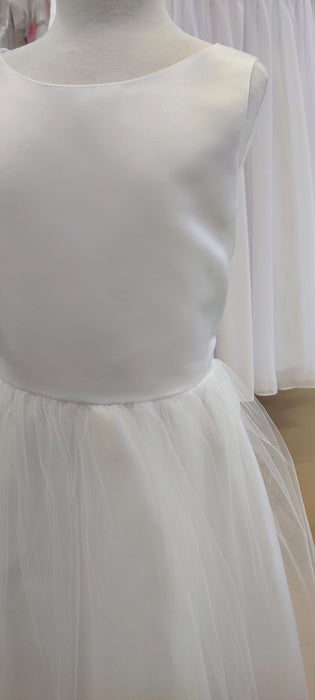 communion dress satin tulle first holy communion