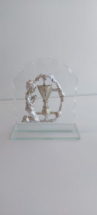 communion plaques with chalice first holy communion