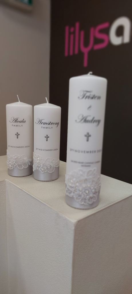 wedding candles. catholic wedding candles, unity set, wedding unity candle set, unity wedding candles