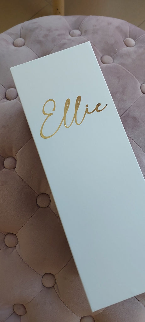 candle keepsake box personalised for christenings