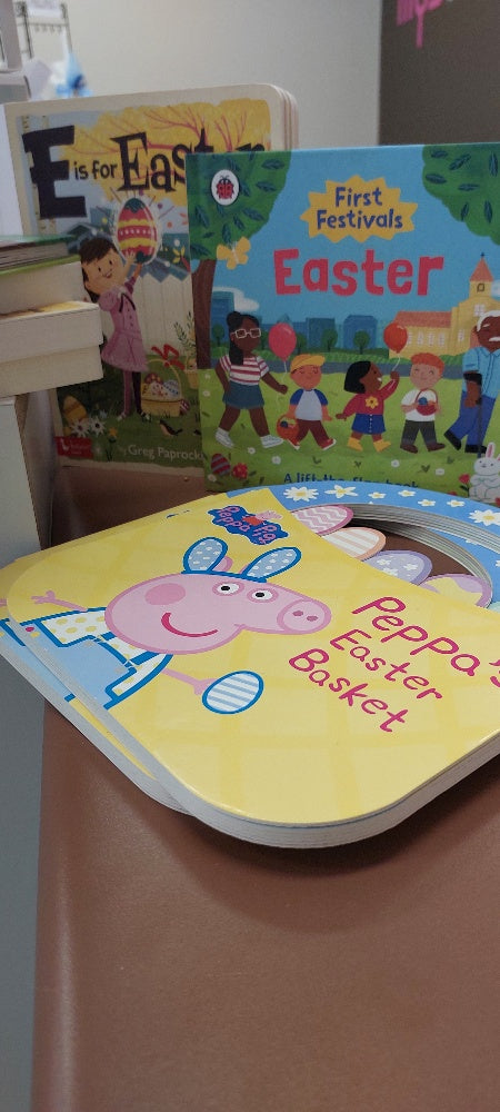 easter books for kids, greek easter, easter gifts, peppa pig, kids easter book, kids easter present