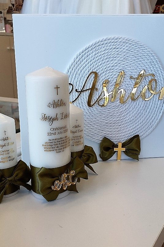 christening baptism keepsake box