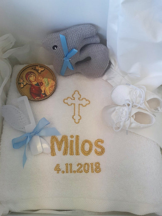 orthodox christening package set