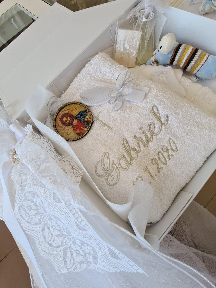 orthodox christening package set