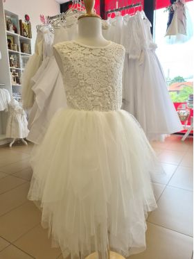 communion dress heart back