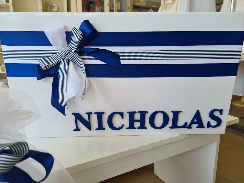 christening baptism keepsake box