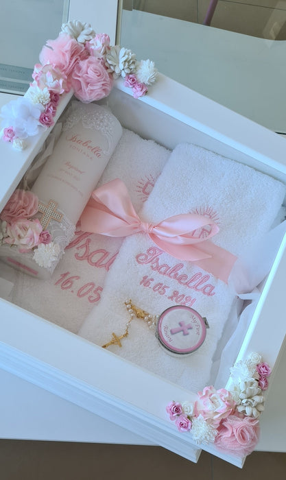 christening baptism keepsake box personalised