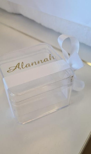 christening baptism keepsake trinket box