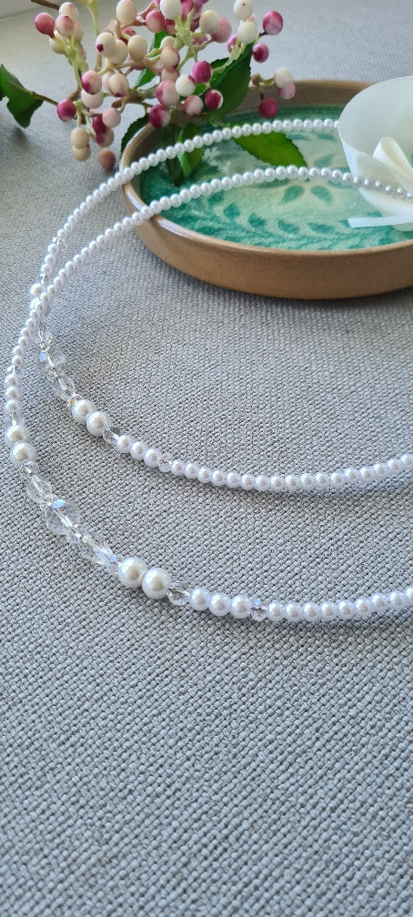 orthodox wedding crowns stefana pearl crystal