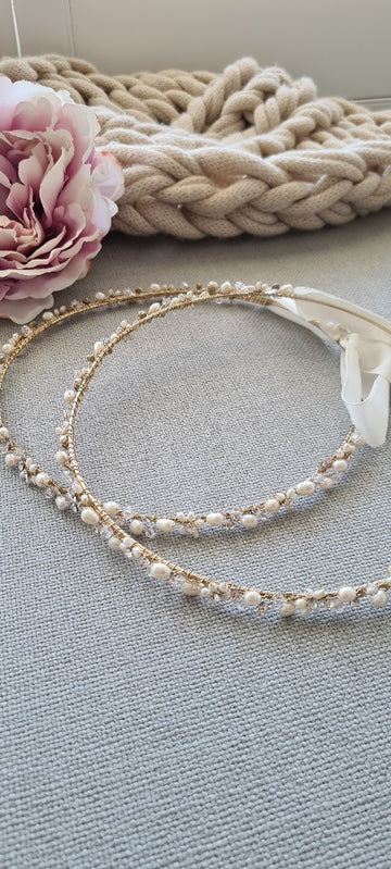 orthodox wedding crowns stefana swarovski crystal pearl silver