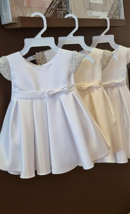 girls christening baptism flower girl party dress