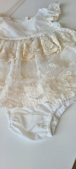 vintage lace ruffle dress bloomers