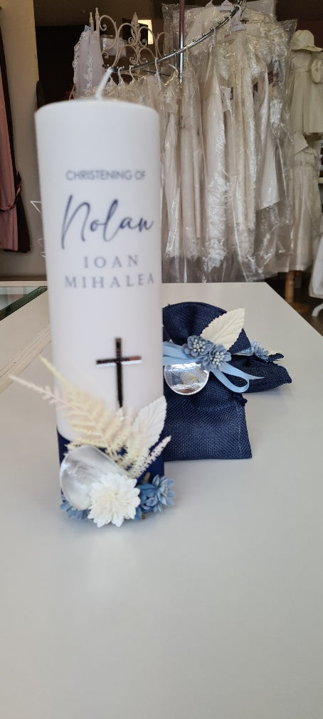 christening baptism catholic candle