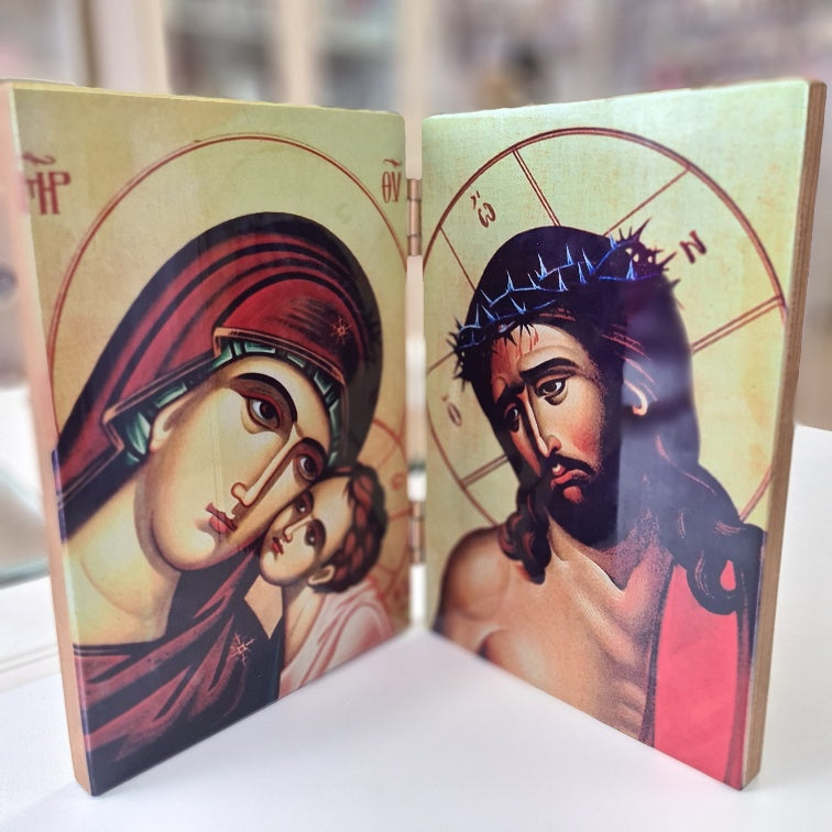 jesus mary icon