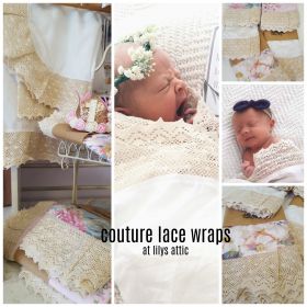baby couture lace wraps